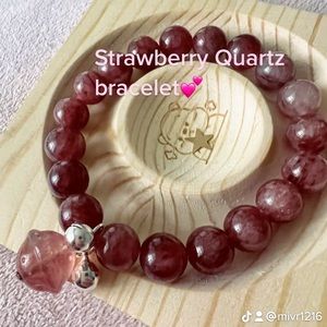 Real Strawberry Quartz stone